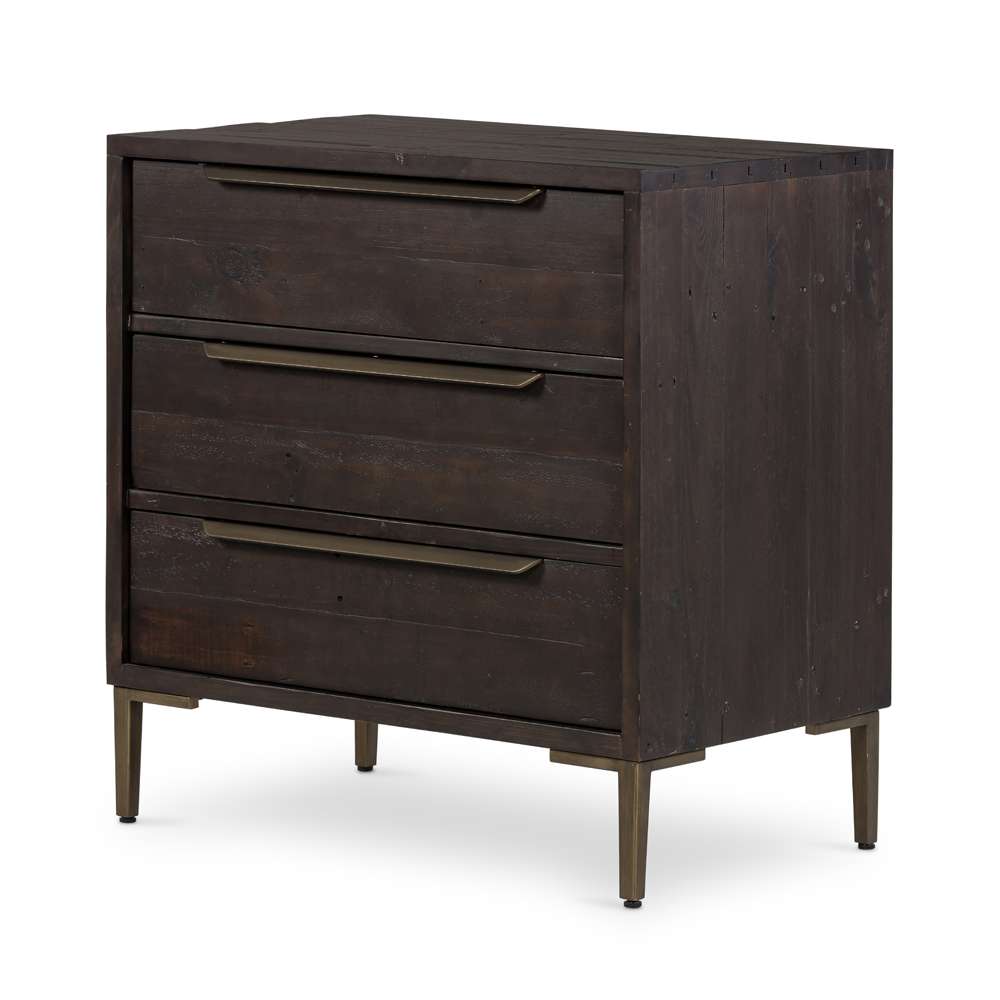 Four Hands - Wyeth 3 Drawer Dresser - Dark Carbon - 108381-006 veiw 1