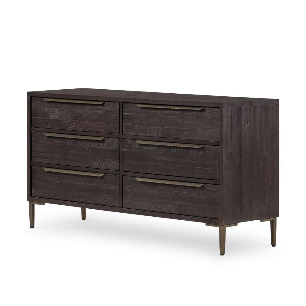 Four Hands - Wyeth 6 Drawer Dresser - Dark Carbon - 108383-005 veiw 1