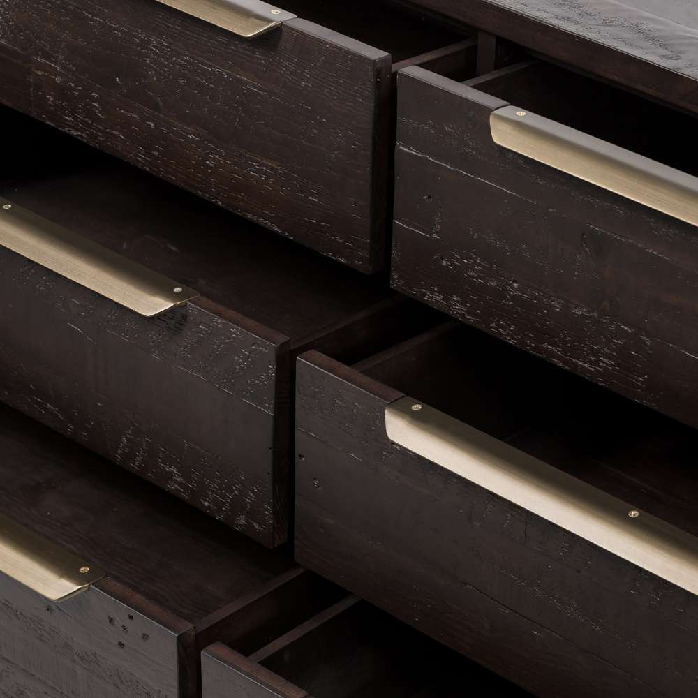 Four Hands - Wyeth 6 Drawer Dresser - Dark Carbon - 108383-005 veiw 3