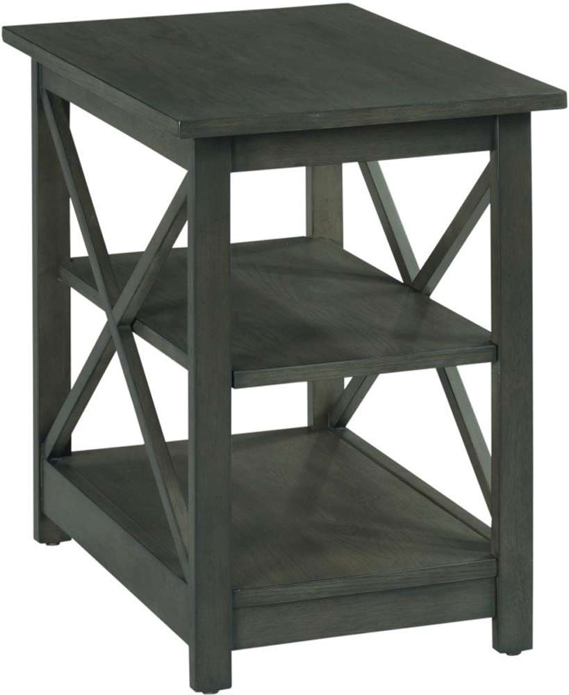 Hammary - Chairsides Dark Brown Chairside Table - 200-027 veiw 1