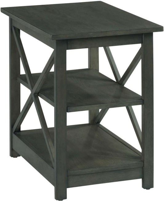 Hammary - Chairsides Dark Brown Chairside Table - 200-027 veiw 1