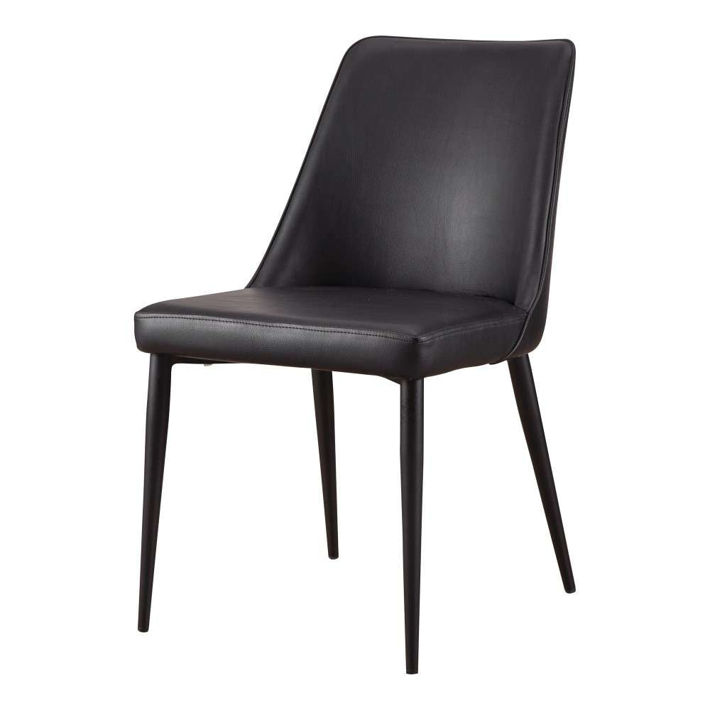 Henry & Mason - Mathew Dining Chair in Black (Set of 2) - MAT-840-BLA-DC veiw 2