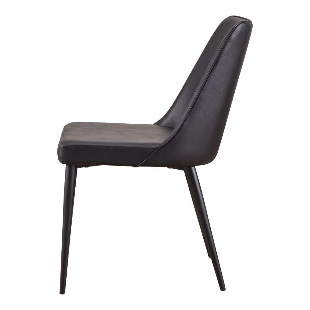 Henry & Mason - Mathew Dining Chair in Black (Set of 2) - MAT-840-BLA-DC veiw 3