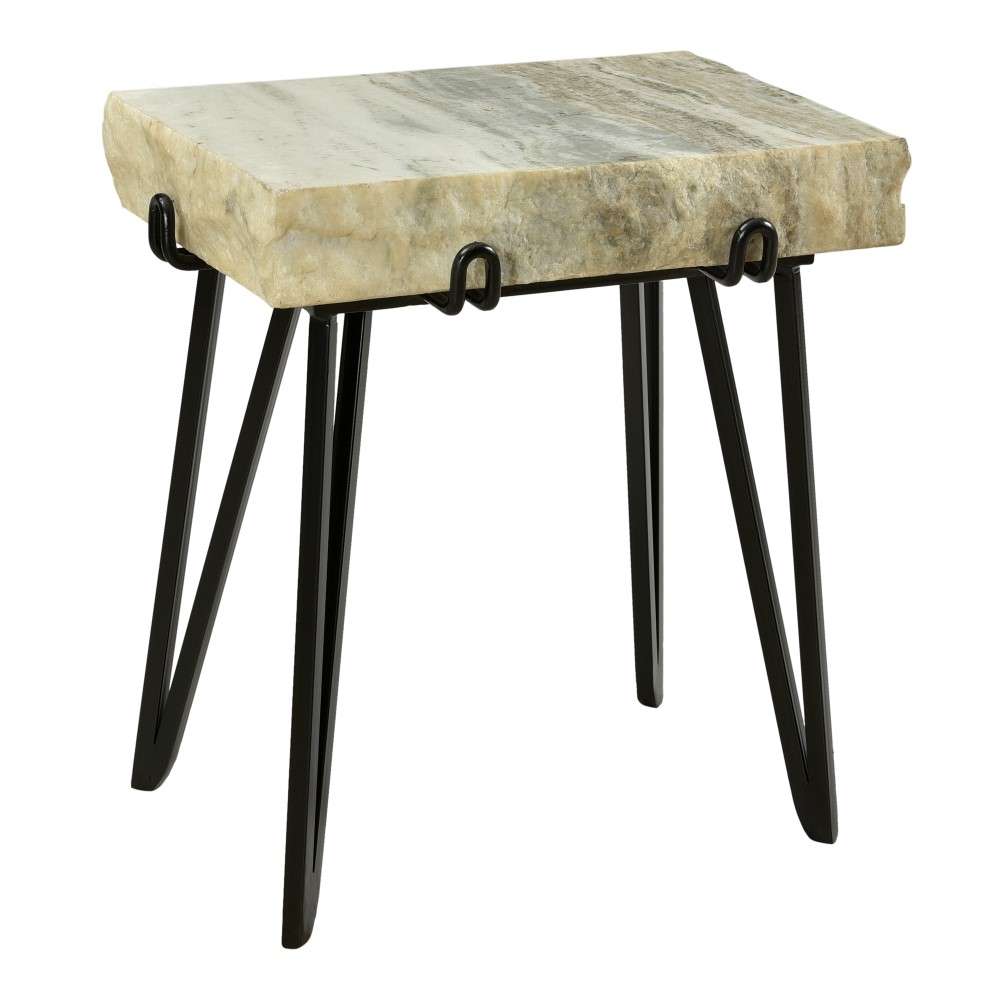 Henry & Mason - Nixi Accent Table Sand - NIX-840-BRO-ACCT veiw 2