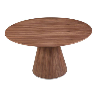 Henry & Mason - Sage Dining Table 54in Round in Walnut - SAG-840-BRO-DT veiw 2