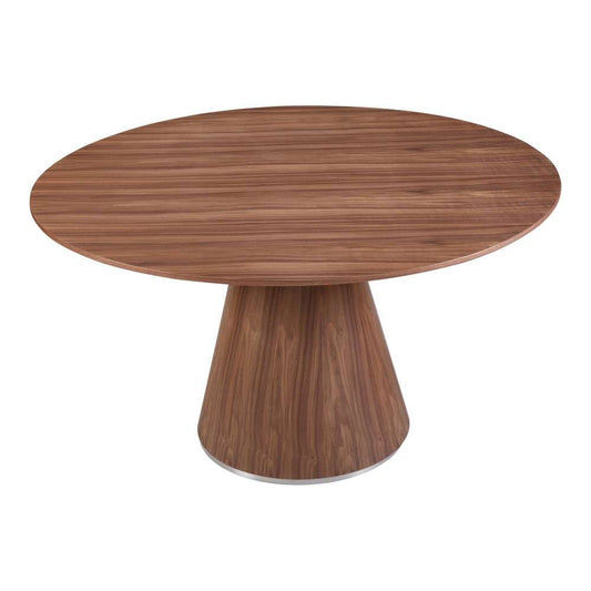 Henry & Mason - Sage Dining Table 54in Round in Walnut - SAG-840-BRO-DT veiw 2