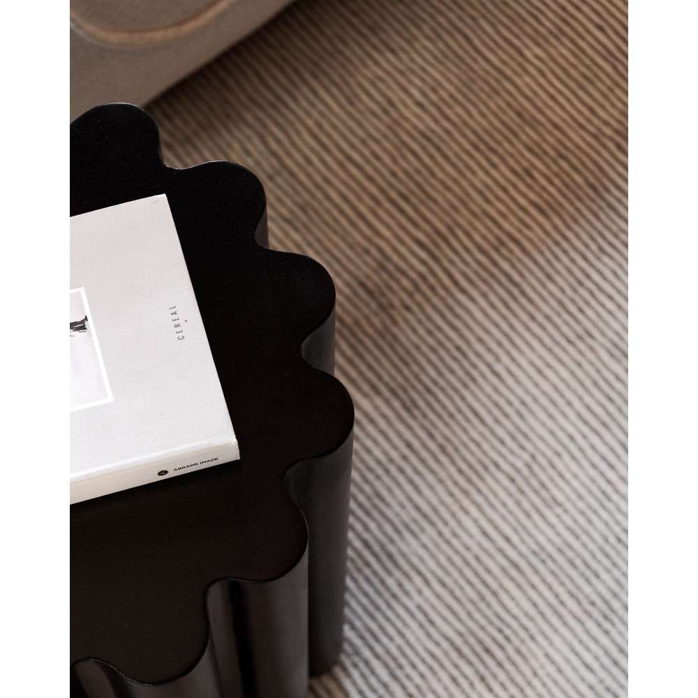 Henry & Mason - Tifanny Outdoor Stool in Black - TIF-840-BLA-STL veiw 5