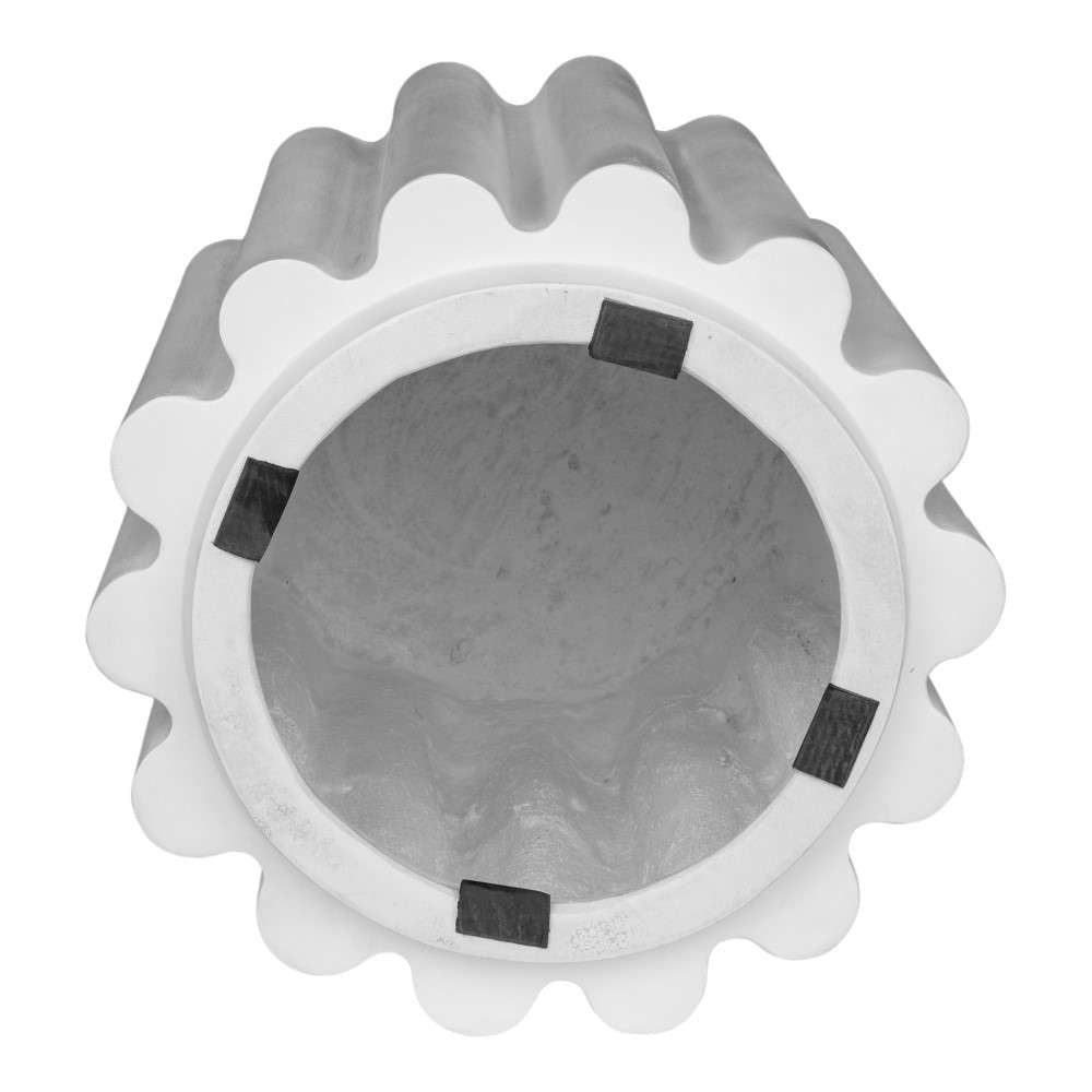 Henry & Mason - Tifanny Outdoor Stool in White - TIF-840-WHI-STL veiw 3