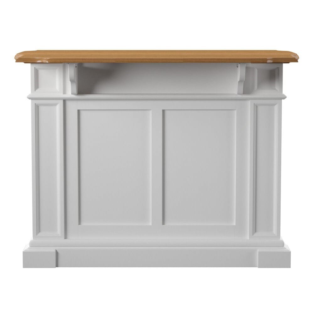 Homestyles Furniture - Americana White Kitchen Island - 5002-94 veiw 6