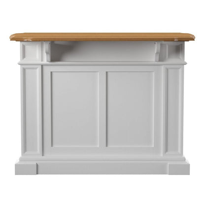 Homestyles Furniture - Americana White Kitchen Island - 5002-94 veiw 6