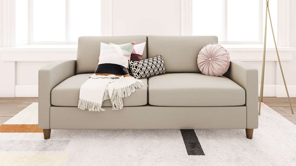 Homestyles - Blake Tan Sofa - 2000-30-FB80 veiw 2