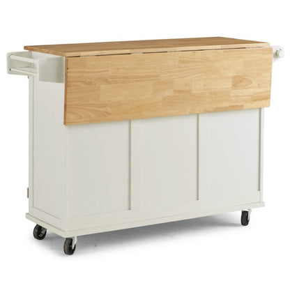 Homestyles Furniture - Dolly Madison White Kitchen Cart - 4516-95 veiw 8