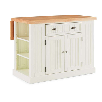 Homestyles - Nantucket Off-White Kitchen Island - 5022-94N veiw 1