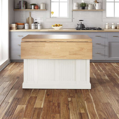 Homestyles - Nantucket Off-White Kitchen Island - 5022-94N veiw 3