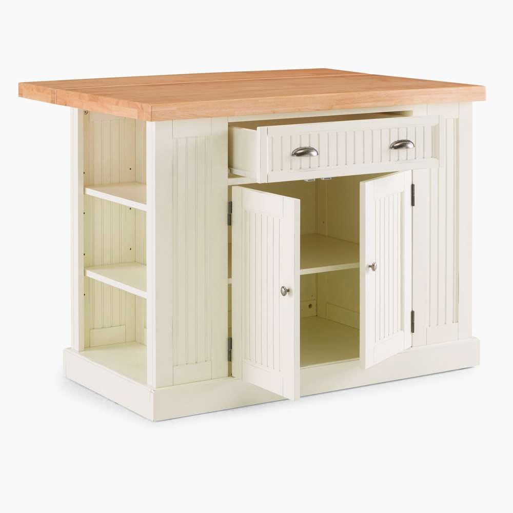 Homestyles - Nantucket Off-White Kitchen Island - 5022-94N veiw 5