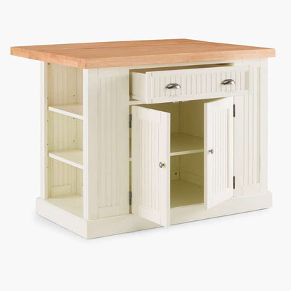 Homestyles - Nantucket Off-White Kitchen Island - 5022-94N veiw 5