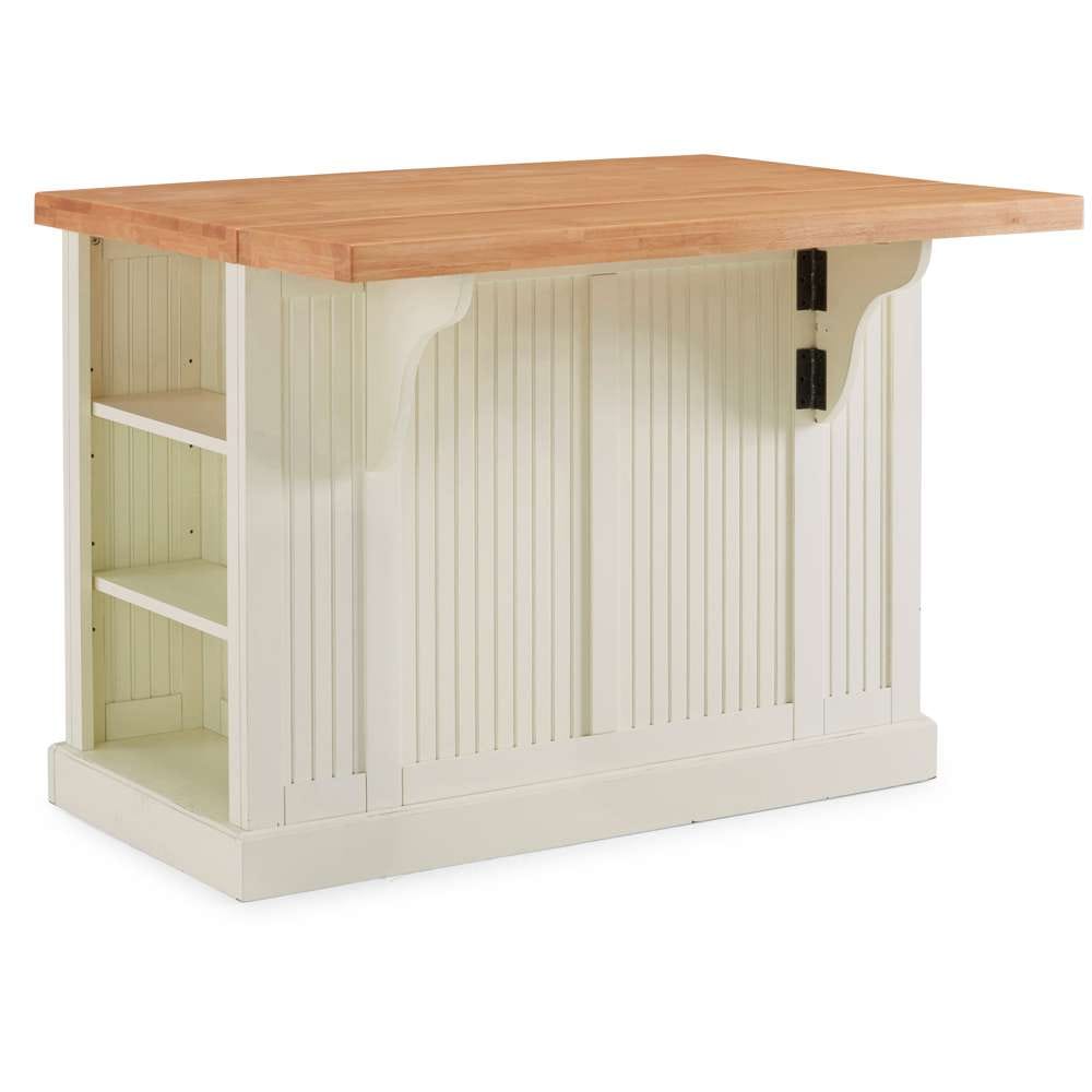 Homestyles - Nantucket Off-White Kitchen Island - 5022-94N veiw 6