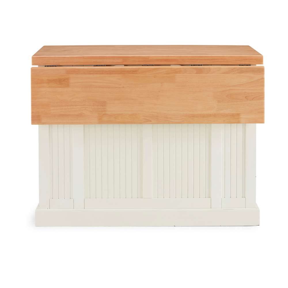 Homestyles - Nantucket Off-White Kitchen Island - 5022-94N veiw 7