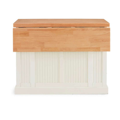 Homestyles - Nantucket Off-White Kitchen Island - 5022-94N veiw 7