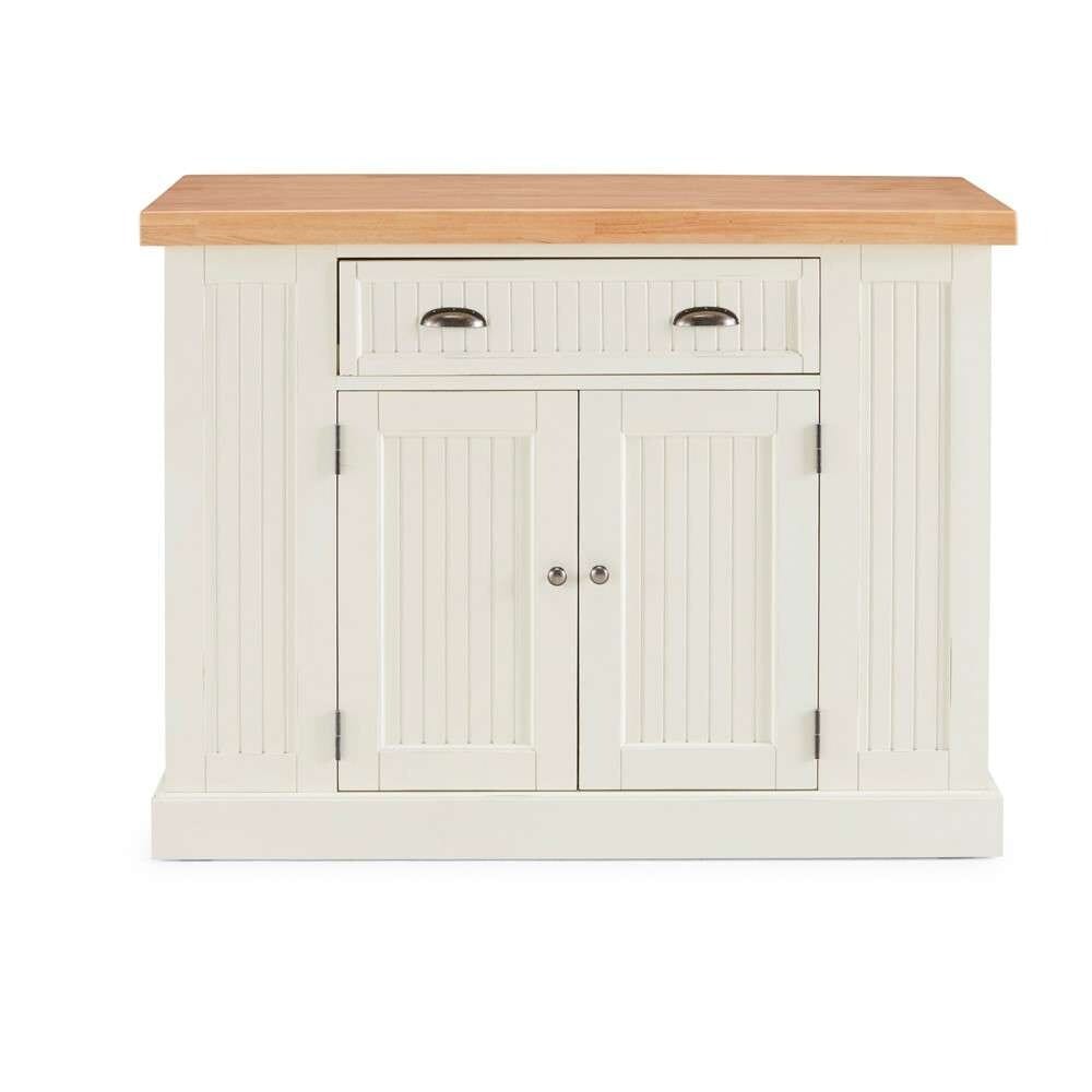 Homestyles - Nantucket Off-White Kitchen Island - 5022-94N veiw 8