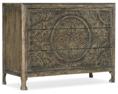 Hooker Furniture - La Grange Lockhart Three-Drawer Accent Chest - 6960-50007-80 veiw 1