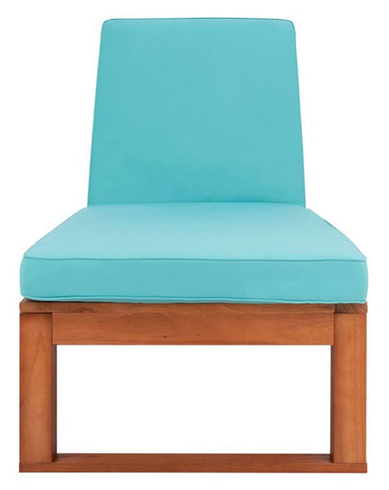 Safavieh - Solano Sunlounger - Natural - Aqua - PAT7024Q veiw 1