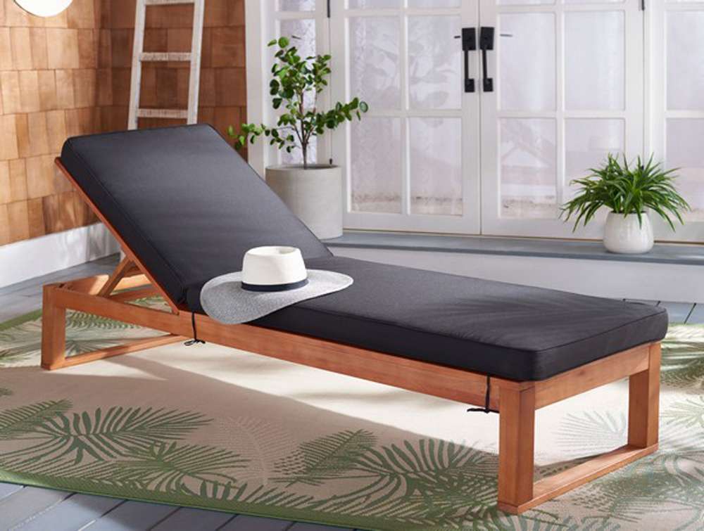 Safavieh - Solano Sunlounger - Natural - Black - PAT7024X veiw 2