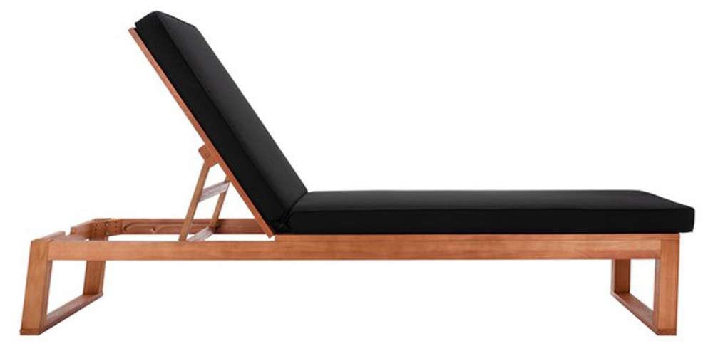 Safavieh - Solano Sunlounger - Natural - Black - PAT7024X veiw 4