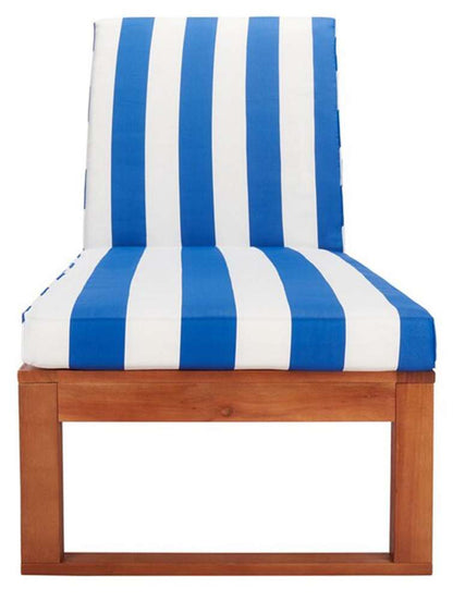 Safavieh - Solano Sunlounger - Natural - Royal Blue Striped - PAT7024J veiw 1