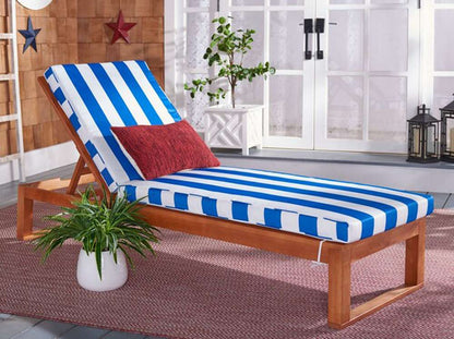 Safavieh - Solano Sunlounger - Natural - Royal Blue Striped - PAT7024J veiw 2