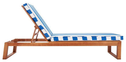 Safavieh - Solano Sunlounger - Natural - Royal Blue Striped - PAT7024J veiw 4