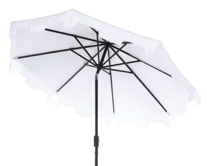 Safavieh - Zimmerman 9 Ft Market Umbrella - White - PAT8000K veiw 3