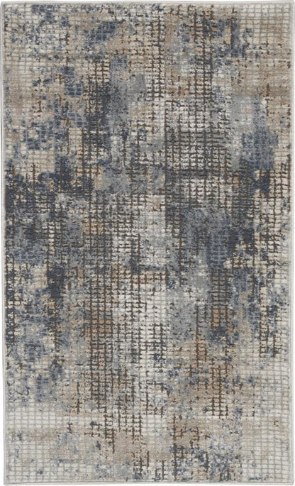 Nourison - Quarry 22in x 39in Rustic Area Rug - QUA02-99446746375 veiw 1