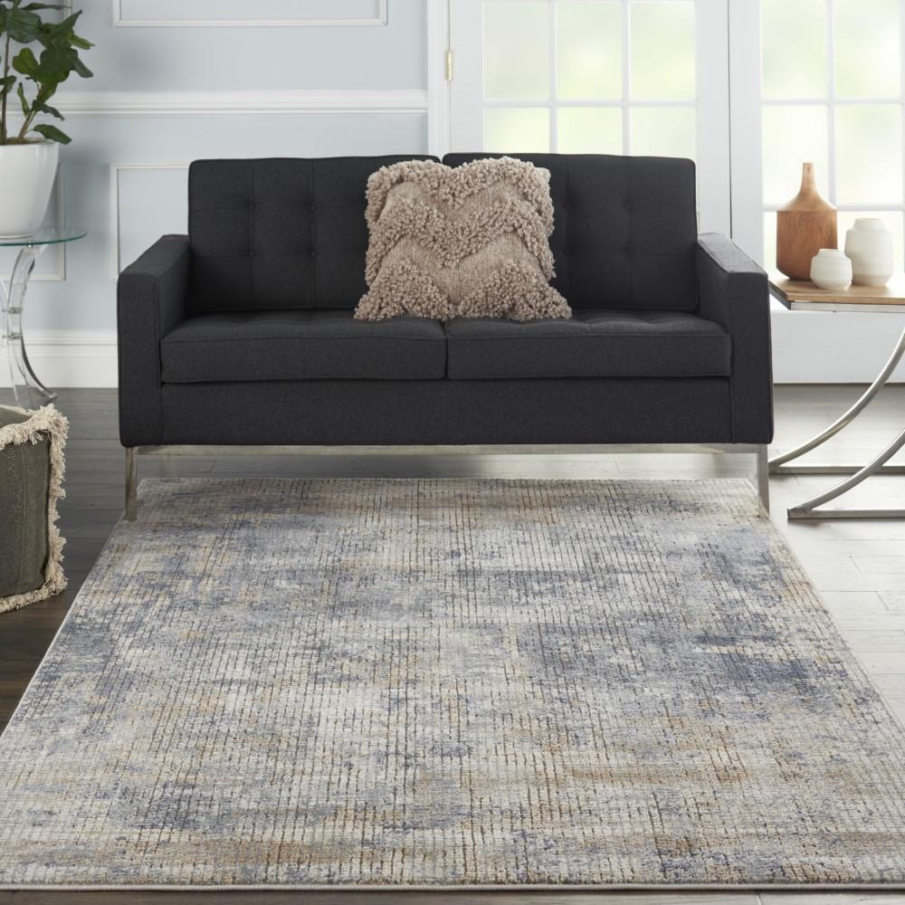 Nourison - Quarry 53in x 73in Rustic Area Rug - QUA02-99446746207 veiw 2