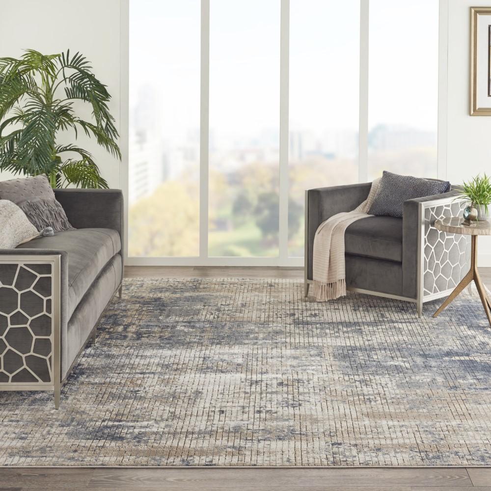 Nourison - Quarry 810in x 1110in Rustic Area Rug - QUA02-99446746474 veiw 2