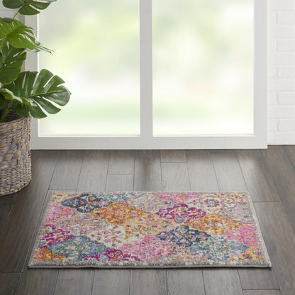Nourison - Passion Bohemian 110in x 210in Multi Colored Area Rug - PSN21-99446717337 veiw 2