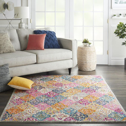 Nourison - Passion Bohemian 39in x 59in Multi Colored Area Rug - PSN21-99446717382 veiw 2