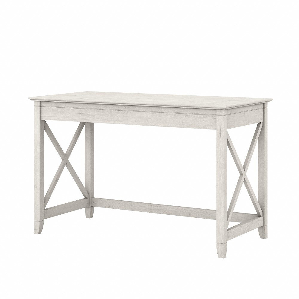 Bush Furniture - Key West 48W Writing Desk in Linen White Oak - KWD148LW-03 veiw 1