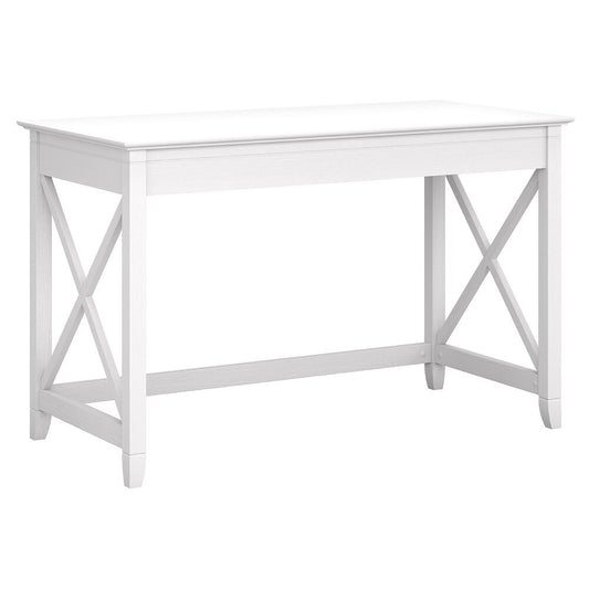 Bush Furniture - Key West 48W Writing Desk in Pure White Oak - KWD148WT-03 veiw 1