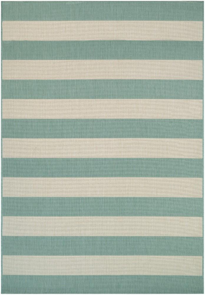 Couristan - Afuera Yacht Club/Sea Mist-Ivory Rug - Runner 22 x 119 - 52298003022119U veiw 1