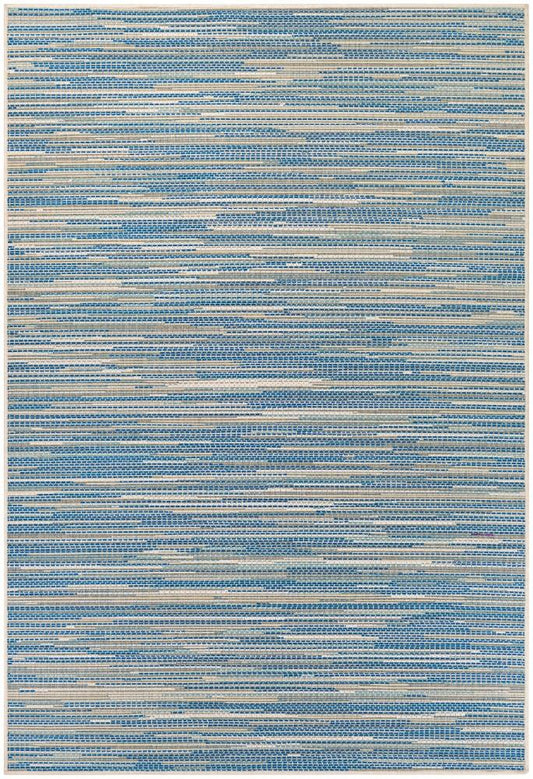 Couristan - Monaco Alassio/Sand-Azure-Turquoise Rug - 86 x 13 - 78471012086130T veiw 1