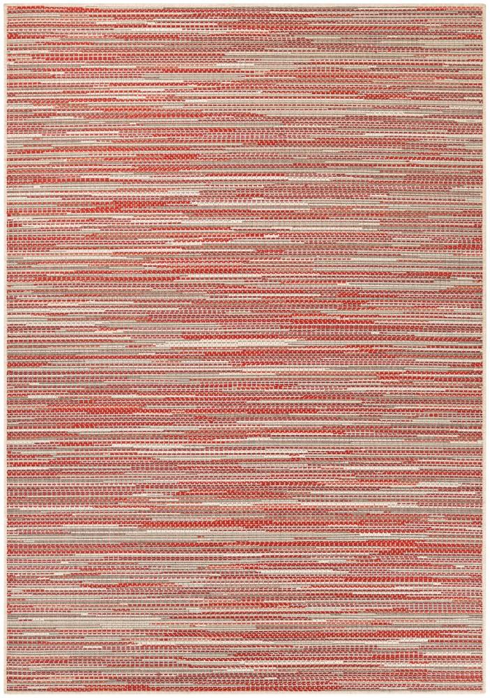 Couristan - Monaco Alassio/Sand-Maroon-Salmon Rug - 53 x 76 - 78471001053076T veiw 1