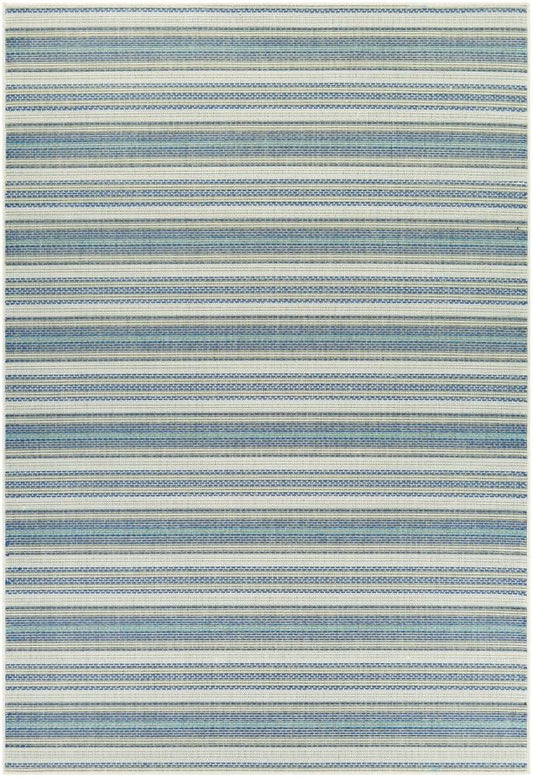 Couristan - Monaco Marbella/Ivory-Sand-Azure Rug - 23 x 710 - 60413161023710U veiw 1