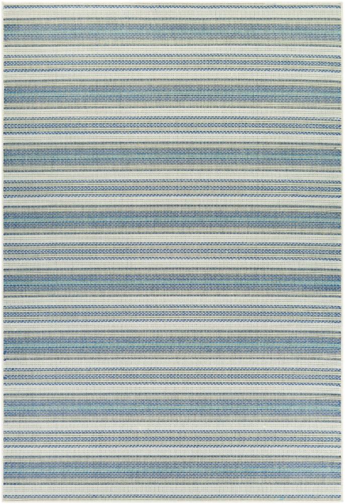 Couristan - Monaco Marbella/Ivory-Sand-Azure Rug - 76 x 109 - 60413161076109T veiw 1