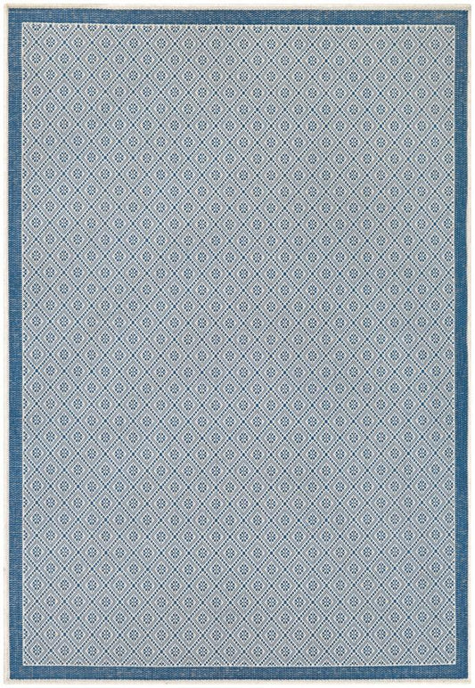 Couristan - Monaco Sea Pier/Sand-Azure Rug - 23 x 119 - 79491235023119U veiw 1