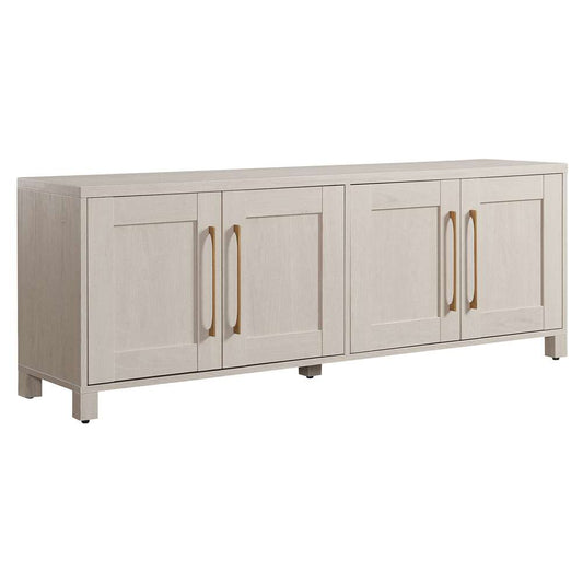 Hudson & Canal - Chabot Rectangular TV Stand for TVs up to 75in in Alder White - TV1689 veiw 1