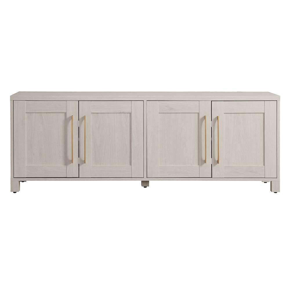 Hudson & Canal - Chabot Rectangular TV Stand for TVs up to 75in in Alder White - TV1689 veiw 3