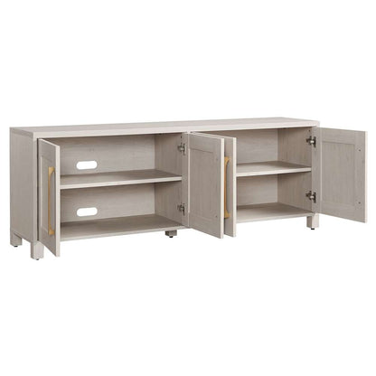Hudson & Canal - Chabot Rectangular TV Stand for TVs up to 75in in Alder White - TV1689 veiw 5