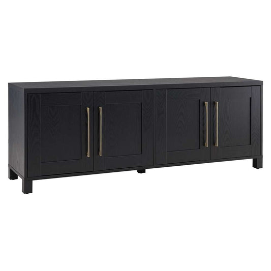 Hudson & Canal - Chabot Rectangular TV Stand for TVs up to 75in in Black Grain - TV1368 veiw 1