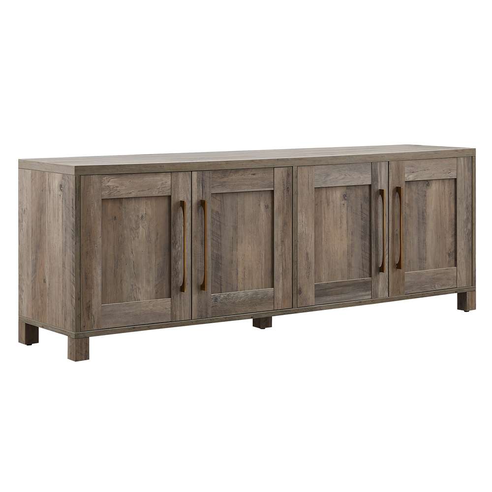 Hudson & Canal - Chabot Rectangular TV Stand for TVs up to 75in in Gray Oak - TV1135 veiw 1